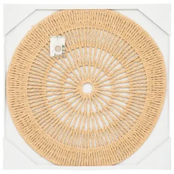 maxibazar Deco Murale Corde Sea View D.76Cm- Objets Decoratifs Muraux