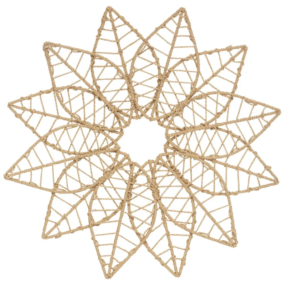 Atmosphera Deco Murale Etoile D.68Cm- Objets Decoratifs Muraux