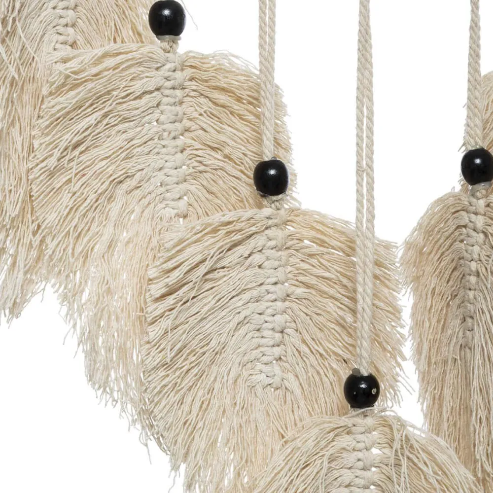 Atmosphera Deco Murale Macrame Safari- Objets Decoratifs Muraux