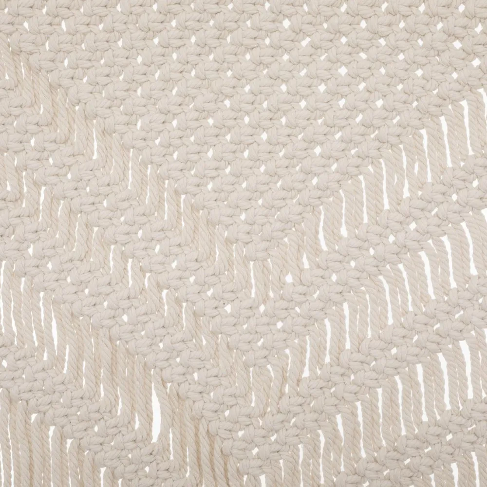 maxibazar Deco Murale Macrame 110X110Cm- Objets Decoratifs Muraux