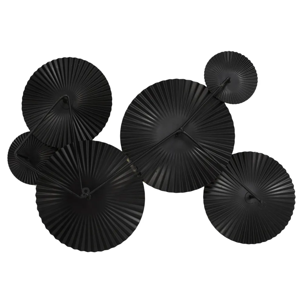 maxibazar Deco Murale Metal Dore- Plaques Murales