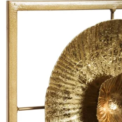 Atmosphera Deco Murale Metal Dore 25X61Cm- Plaques Murales