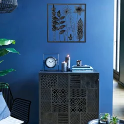 Atmosphera Deco Murale Metal Feuille 40X40Cm- Plaques Murales