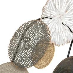 Atmosphera Deco Murale Metal Leana 80X80Cm- Plaques Murales