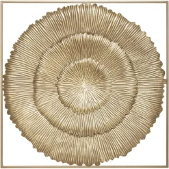 Atmosphera Deco Murale Metal Solea D.76X76Cm- Plaques Murales