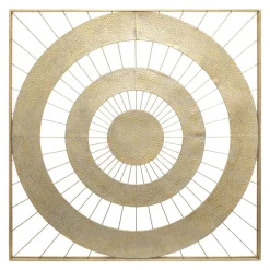 Atmosphera Deco Murale Metal 90X90Cm Louise- Plaques Murales