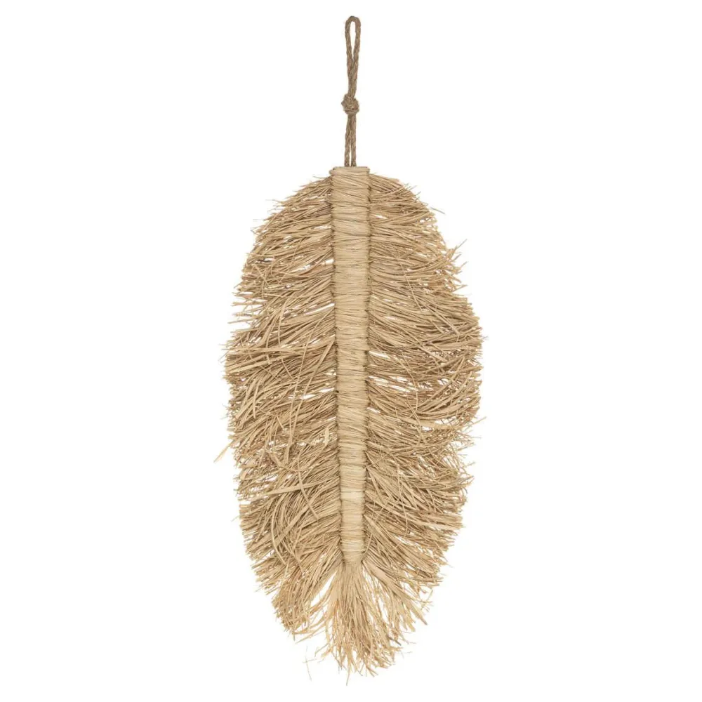 Atmosphera Deco Murale Raphia Oasis X2 Pieces- Decoration Murale