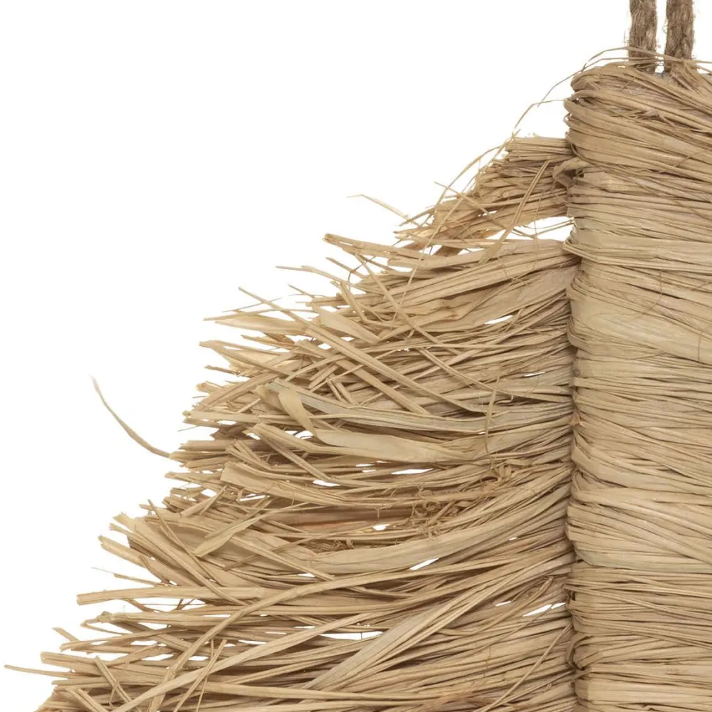 Atmosphera Deco Murale Raphia Oasis X2 Pieces- Decoration Murale