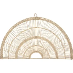 maxibazar Deco Murale Seagrass Arc D.60X35Cm- Decoration Murale