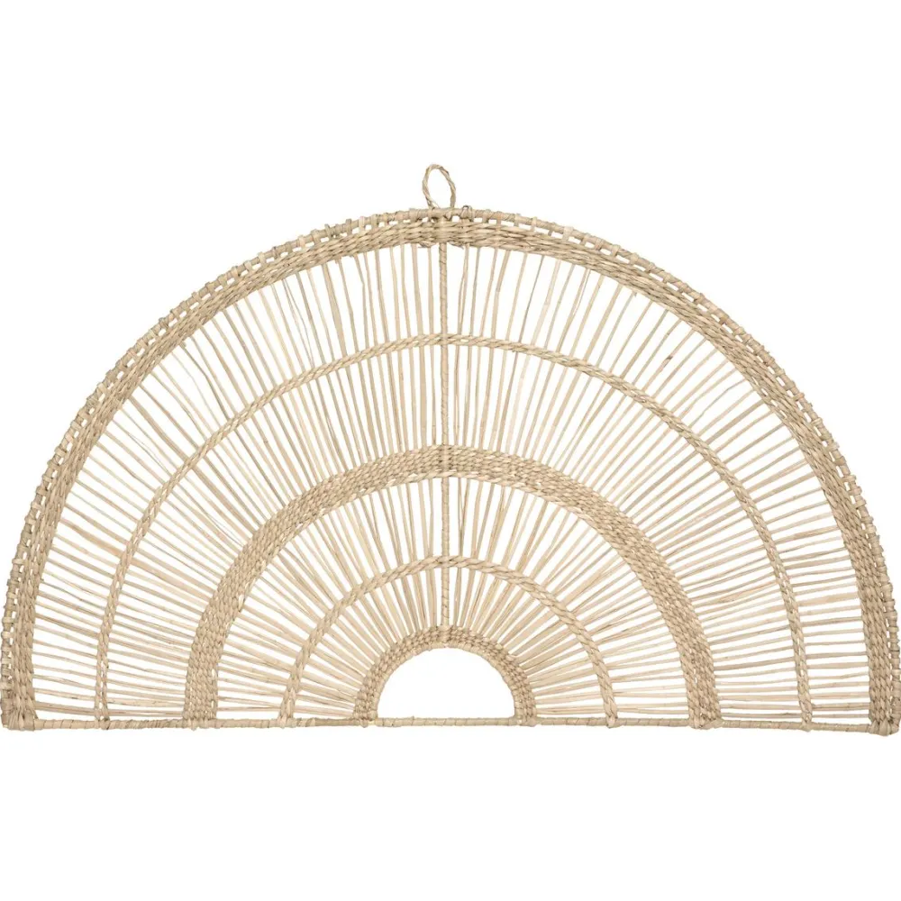 maxibazar Deco Murale Seagrass Arc D.60X35Cm- Decoration Murale