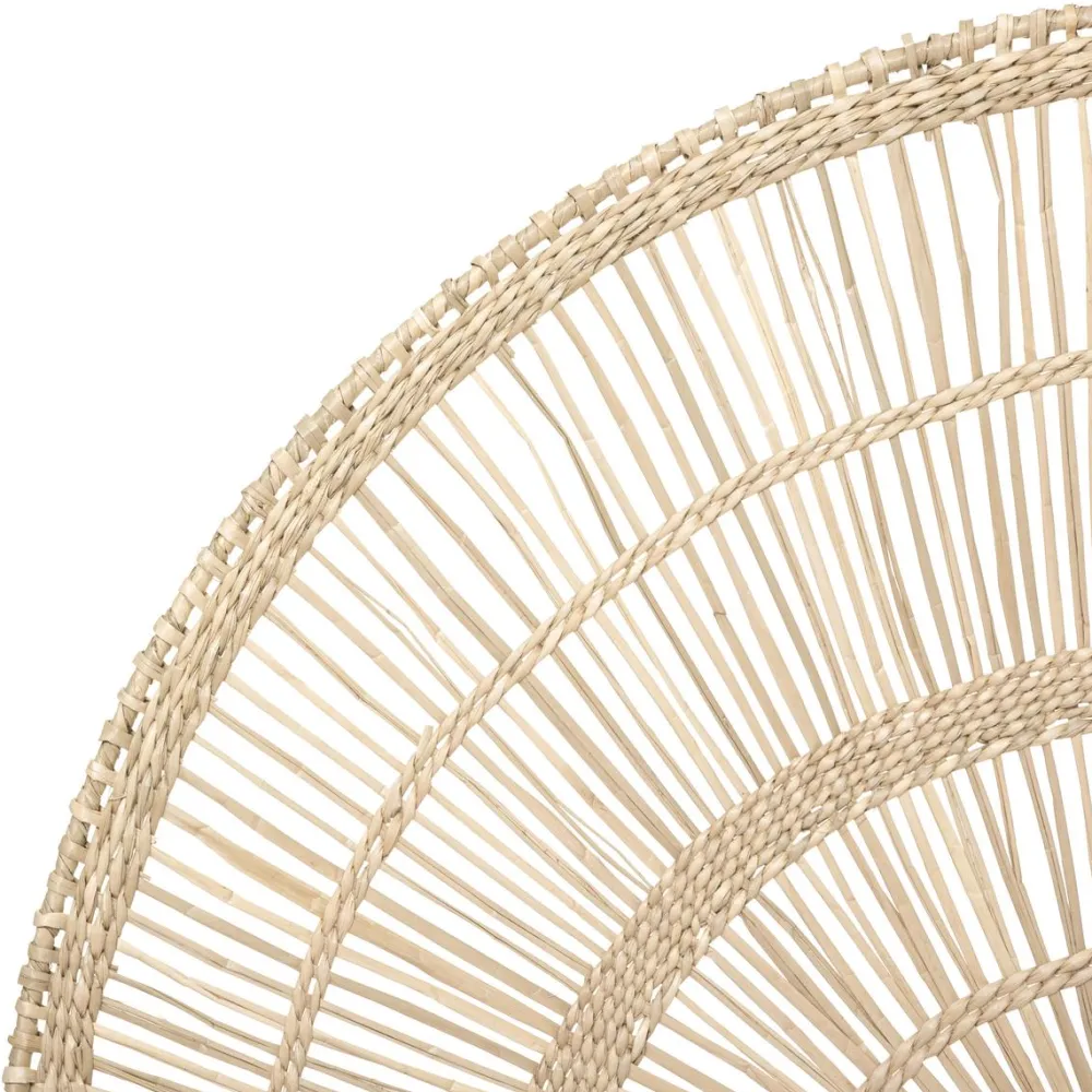 maxibazar Deco Murale Seagrass Arc D.60X35Cm- Decoration Murale