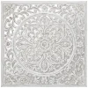 Atmosphera Deco Sculpte Miroir 58X58Cm- Decoration Murale