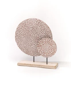 maxibazar Decoration A Poser Bois Manguier- Objets De Decoration