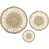 maxibazar Decoration Murale Seagrass D.18Cm D.28Cm Et D.38Cm- Decoration Murale