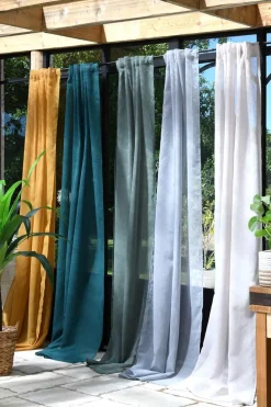 maxibazar Derby Voile 140X260Cm Canard- Voilages