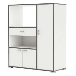 * Meubles De Cuisine></noscript>Desserte Micro Onde 3 Portes 1 Tiroir