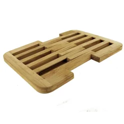 Cuisson|* Dessous De Plat Extensible 20 30Cm En Bambou