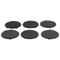 Cocktails Et Boissons|* Dessous De Verre Ardoise X6 Pièces Avec Rack