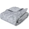 Atmosphera Dessus De Lit Marie Avec 2 Taies Gris Clair 240X260Cm- Couvre-Lits, Boutis Et Edredons
