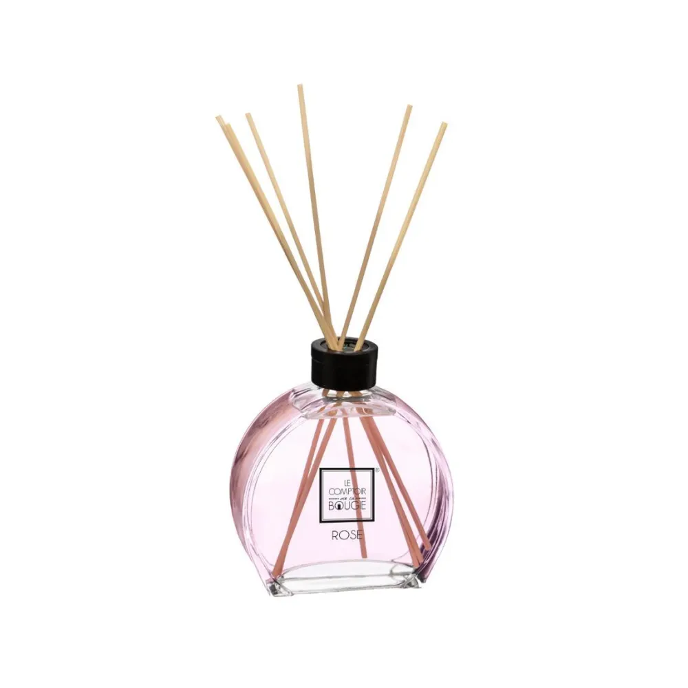 Atmosphera Diffuseur Parfume Rose Haly 50Ml Avec 6 Batons- Parfums D'Ambiance