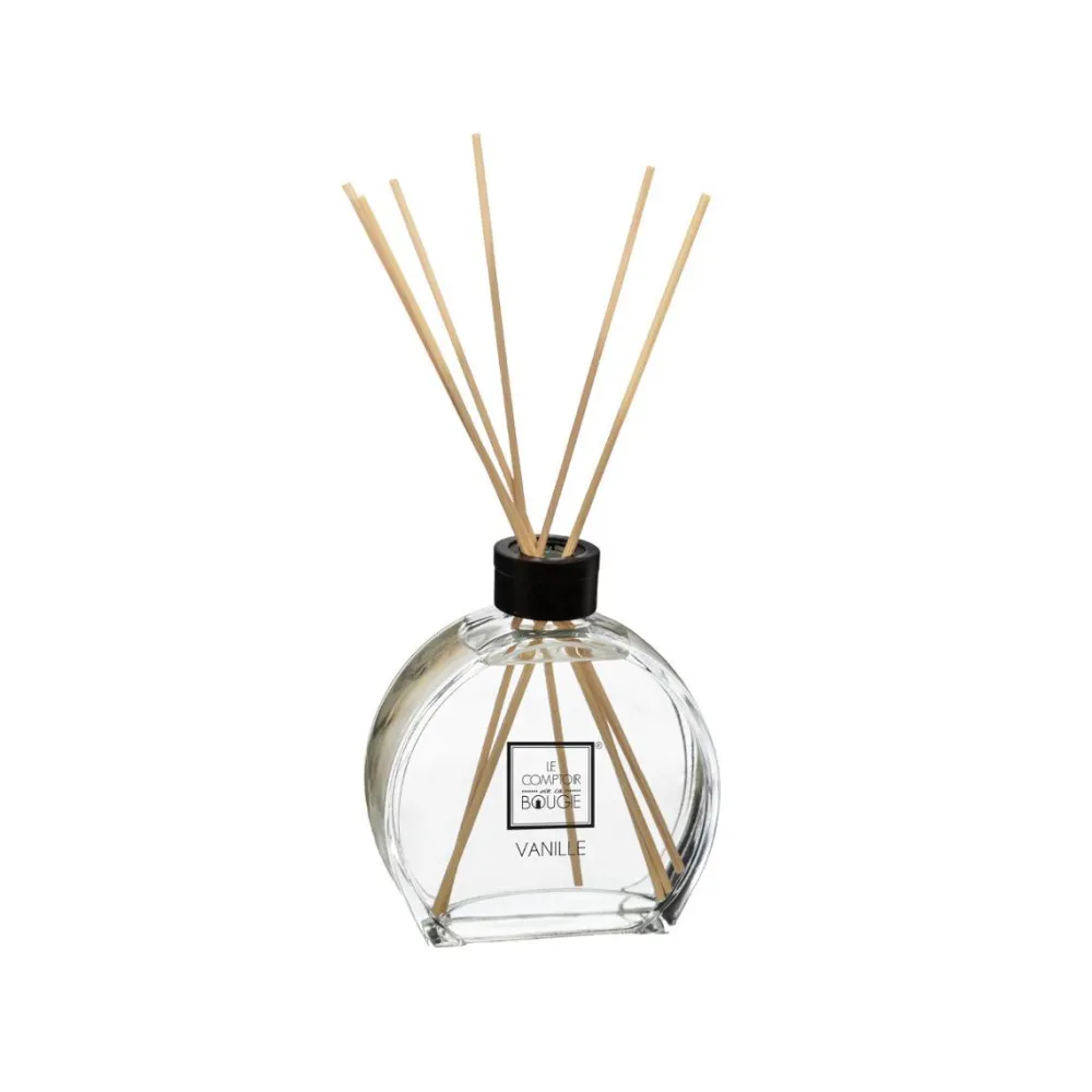 Atmosphera Diffuseur Parfume Vanille Haly 50Ml Avec 6 Batons- Parfums D'Ambiance
