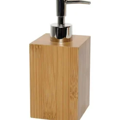 Accessoires De Salle De Bain|* Distributeur A Savon En Bambou Collection Bambou