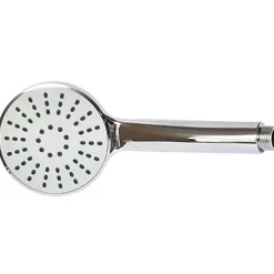 Douche|* Douchette Abs 1 Fonction Ronde 10 Cm Anticalcaire Chrome