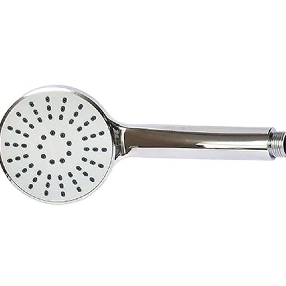 Douche|* Douchette Abs 1 Fonction Ronde 10 Cm Anticalcaire Chrome