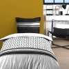 maxibazar Douglas Housse Couette 140X200Cm Et 2 Taies 63X63Cm 57 Fils- Housses De Couette