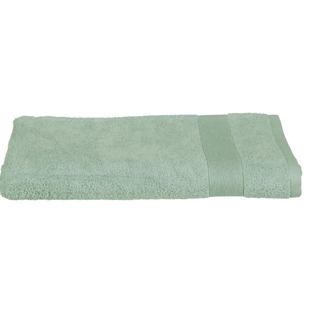 Atmosphera Drap Bain 450Gr Celadon 100X150Cm- Eponge 450G