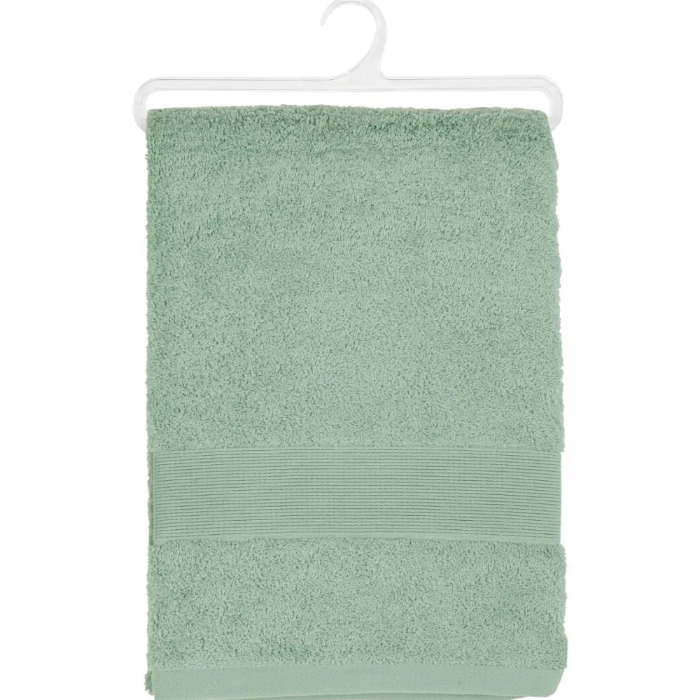 Atmosphera Drap Bain 450Gr Celadon 100X150Cm- Eponge 450G