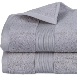 Atmosphera Drap Bain 450Gr Taupe 100X150Cm- Eponge 450G