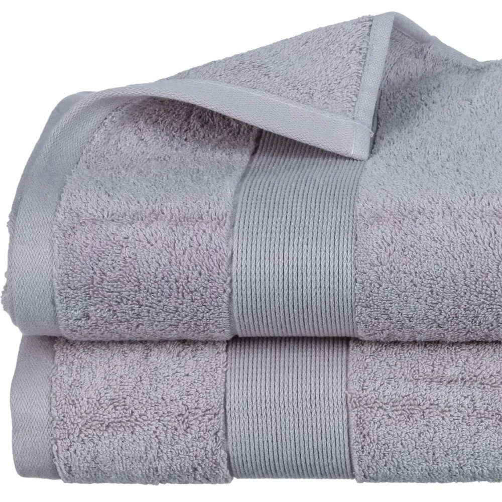 Atmosphera Drap Bain 450Gr Taupe 100X150Cm- Eponge 450G