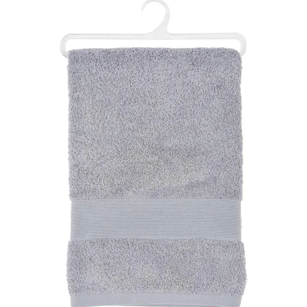 Atmosphera Drap Bain 450Gr Taupe 100X150Cm- Eponge 450G