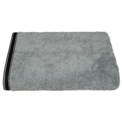 Atmosphera Drap Bain Joia 550Gr Gris Fonce 100X150Cm- Eponge 550G