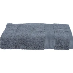 Atmosphera Drap Douche 450Gr Gris Fonce 70X130Cm- Eponge 450G