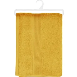 Atmosphera Drap Douche 450Gr Ocre 70X130Cm- Eponge 450G