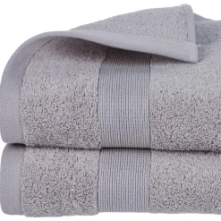 Atmosphera Drap Douche 450Gr Taupe 70X130Cm- Eponge 450G