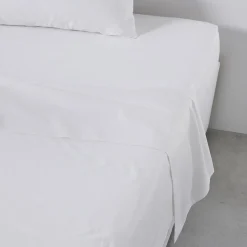 maxibazar Drap Plat 180X290Cm Craie- Draps Plat