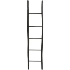 Atmosphera Echelle Osier Noire H.180Cm- Objets Et Accessoires Deco