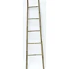 * Meubles Salle De Bain>Echelle Porte Serviettes Pm Evasee 5 Barreaux 100% Bambou Ba
