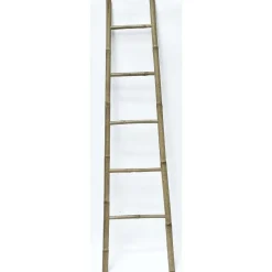 * Meubles Salle De Bain>Echelle Porte Serviettes Pm Evasee 5 Barreaux 100% Bambou Ba