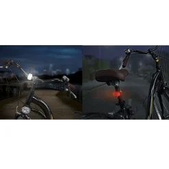 Accessoires De Vélo|* Eclairage Led Avant Et Arriere 4 Lumens