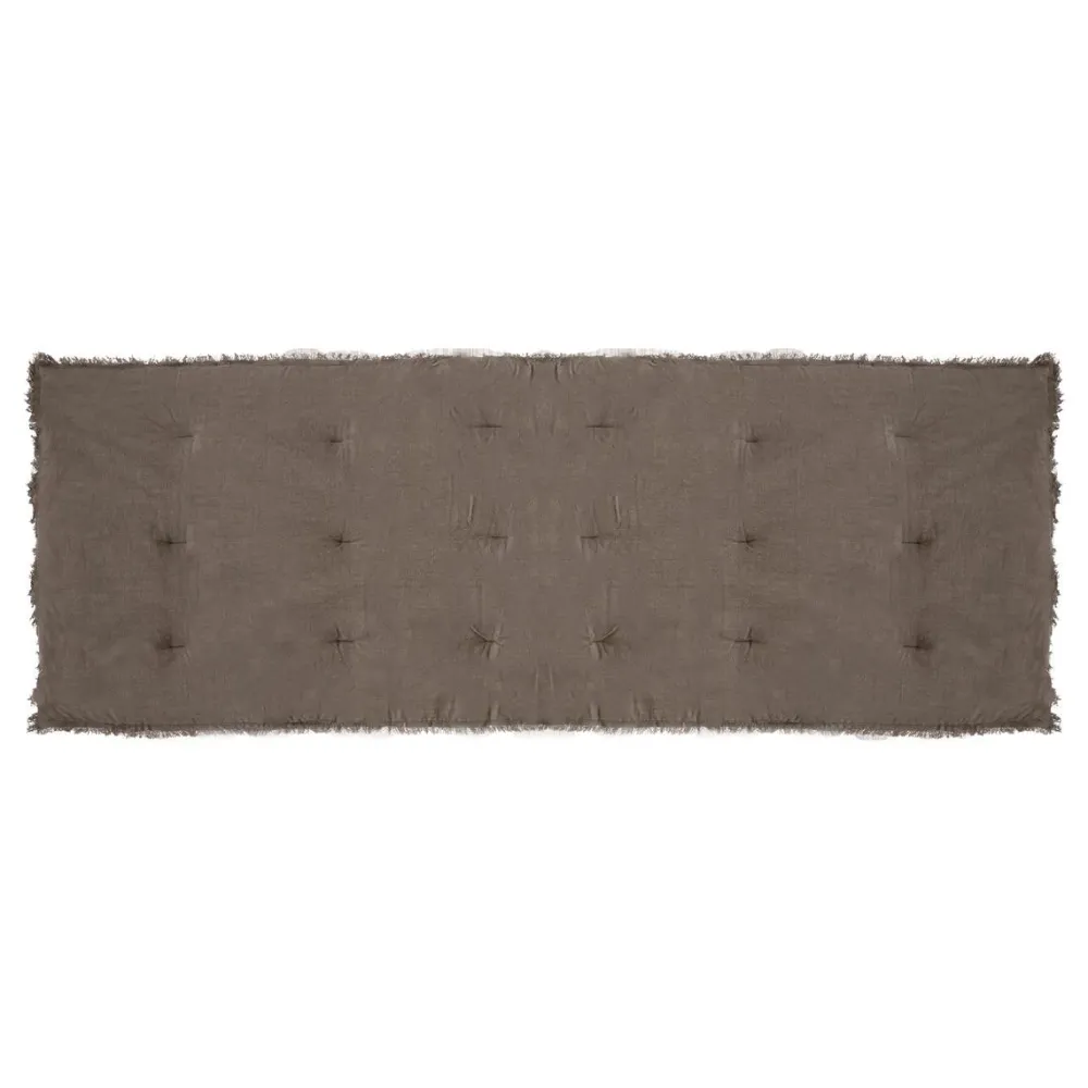 maxibazar Edredon Uni Kaki Lour 60X180Cm- Couvre-Lits, Boutis Et Edredons