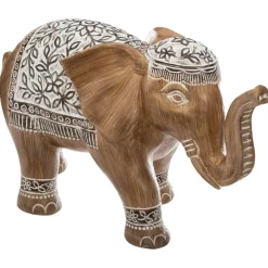 Atmosphera Elephant Resine H.24Cm- Objets De Decoration