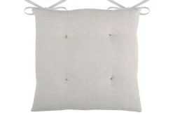 maxibazar Elvira Galette 40X40 4Pts Lin- Galettes De Chaise