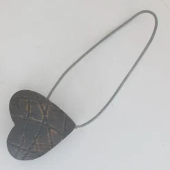 maxibazar Embrasse Bois Aimantee Aime Mm Gris Naturel- Accessoires A Rideaux