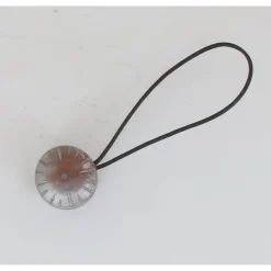 maxibazar Embrasse Bois Aimantee Fanny Pm X2 Argent Rouille- Accessoires A Rideaux