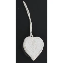 maxibazar Embrasse Bois Aimantee Ottawa Pm Blanc- Accessoires A Rideaux