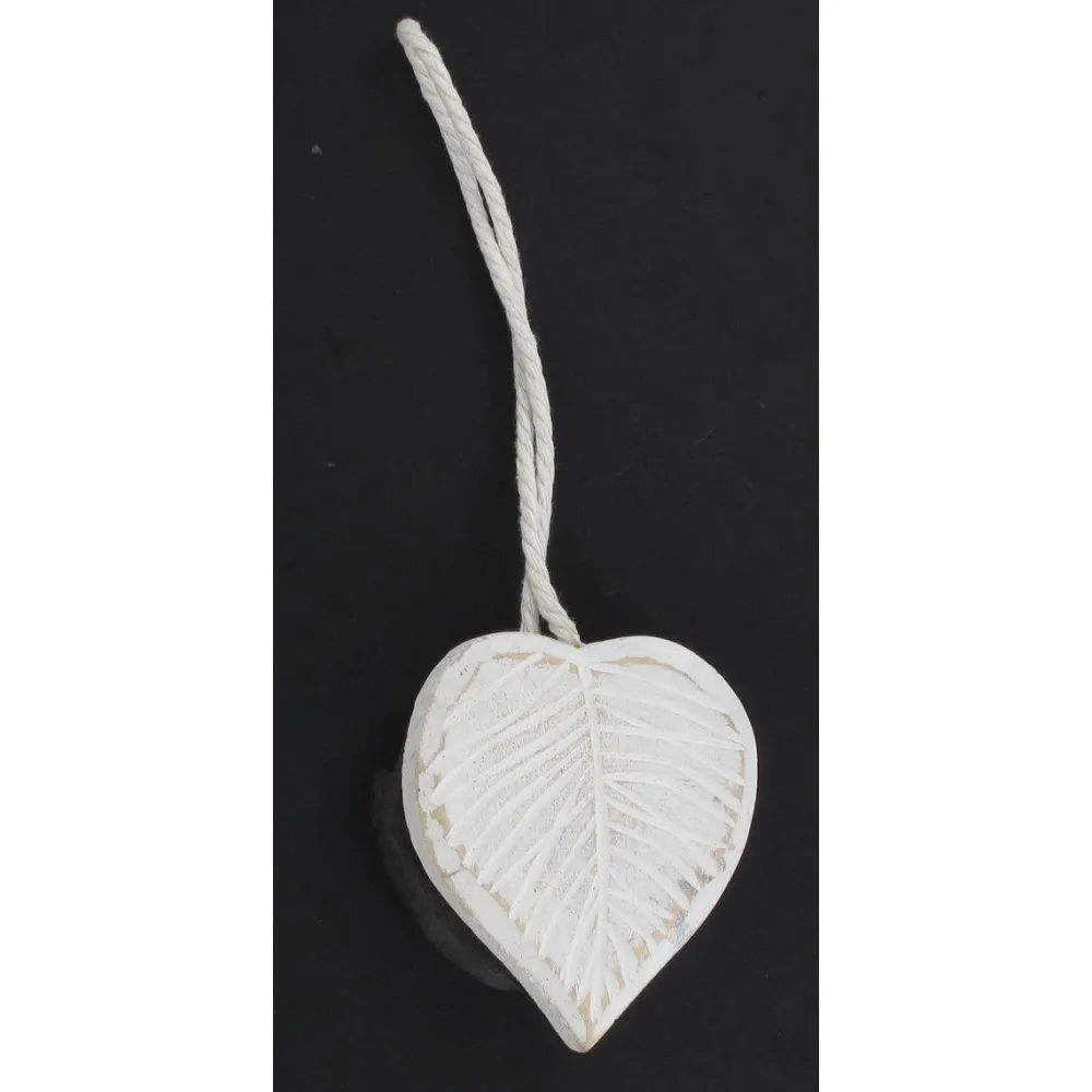 maxibazar Embrasse Bois Aimantee Ottawa Pm Blanc- Accessoires A Rideaux